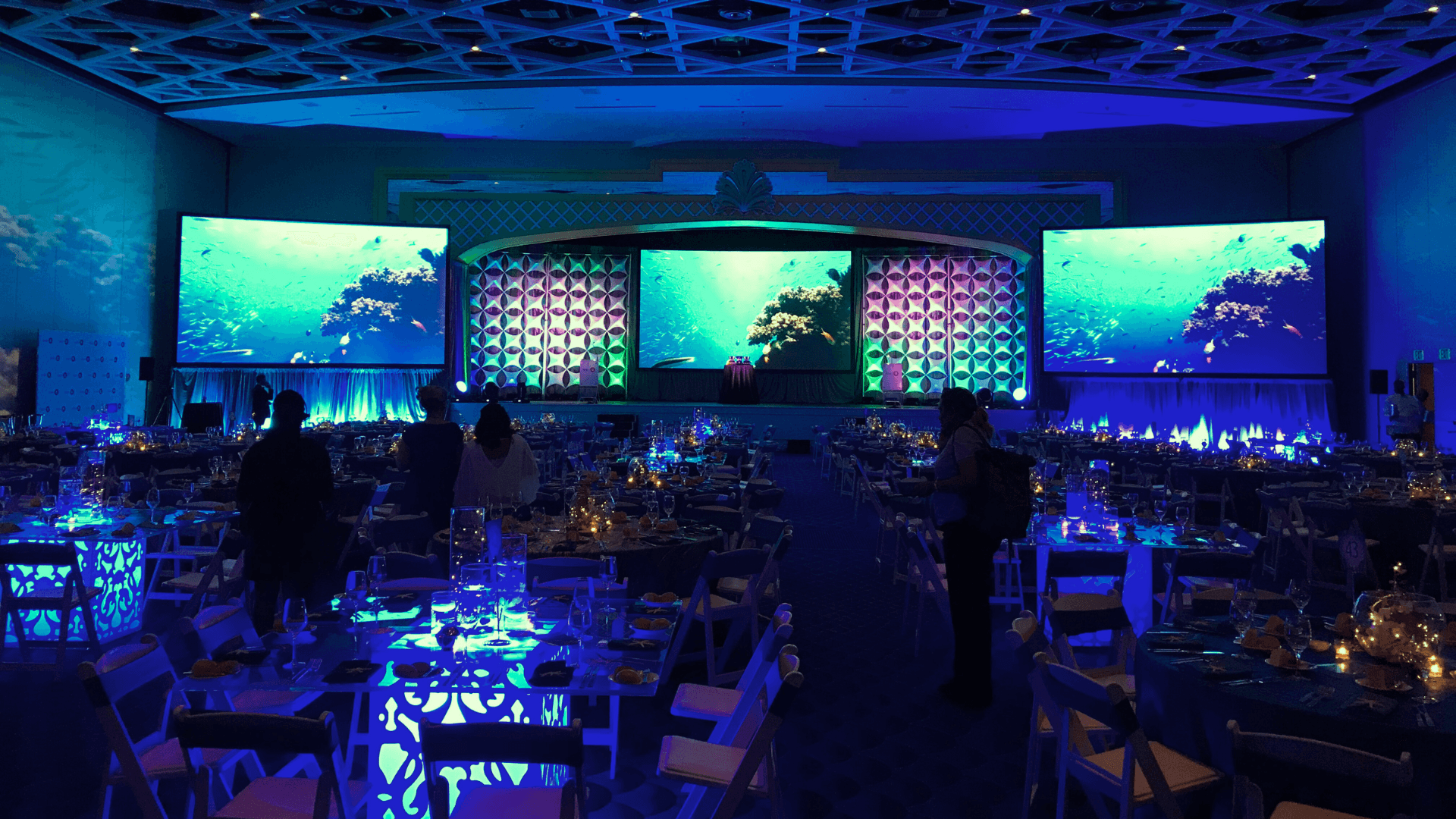 Audio Visual Background